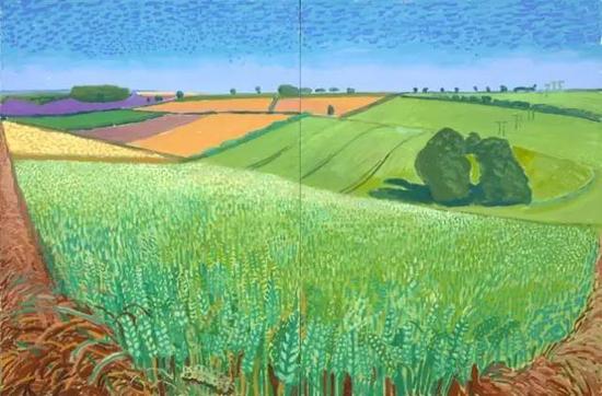 David Hockney, Rudston Parva