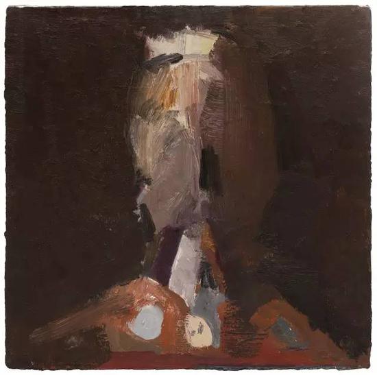 邱瑞祥,肖像, 2015, 布面油画, 30.5x30.5cm