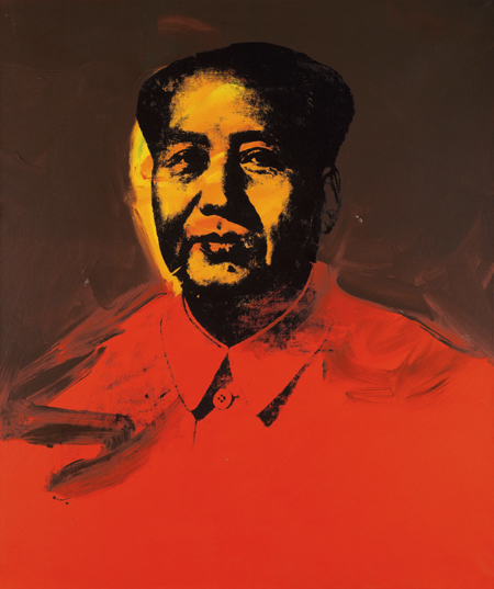 安迪·沃霍尔丝网版画作品《毛主席》 2017年香港蘇富比 9850万港元成交