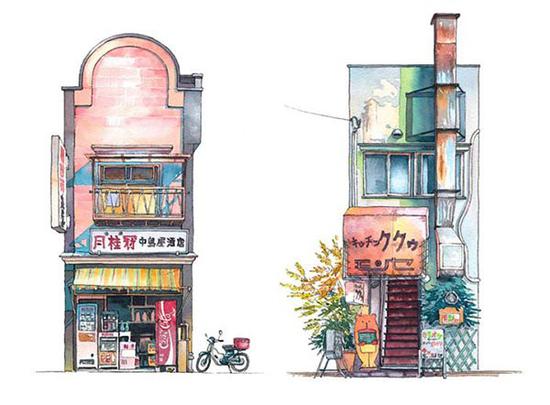 #08 目白区的nakashimaya日本清酒店（右）#09神乐坂和kichijyouji地区的kitchen kuku饭店
