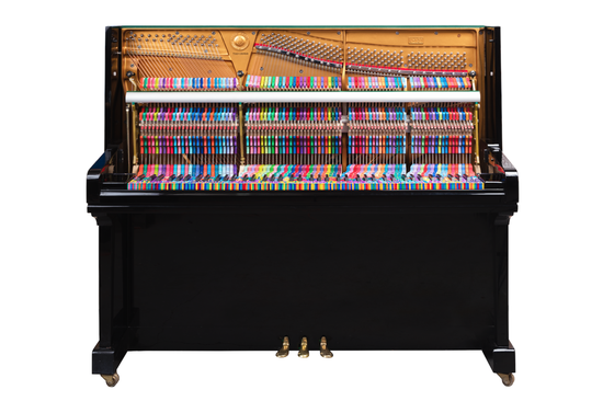 彩虹 2017 钢琴装置 152×62×132cm