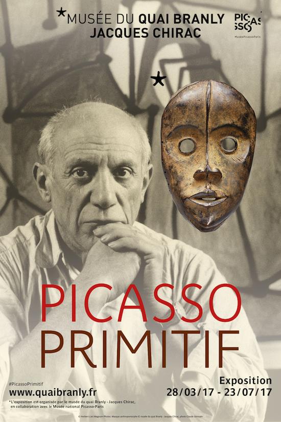 “原始毕加索”展览海报