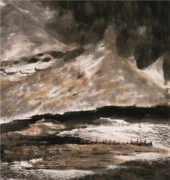 《曦》 90×97cm 2006年