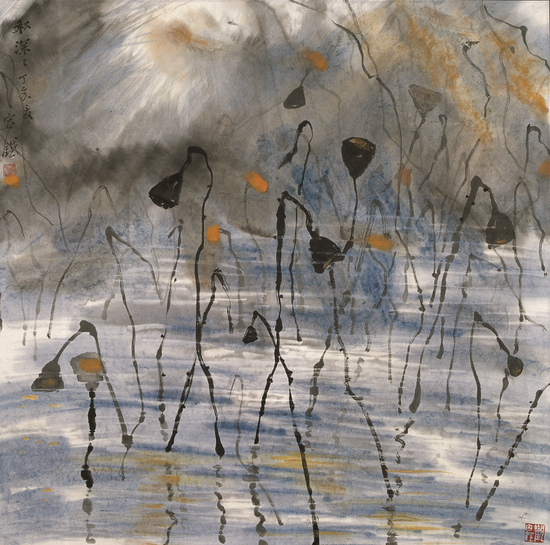 《秋深深》 68×68cm 2007年