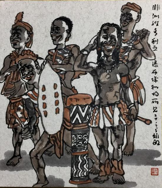 周矩敏:结伴去狂野 非洲行印象