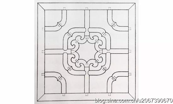 Figure 8架子床局部