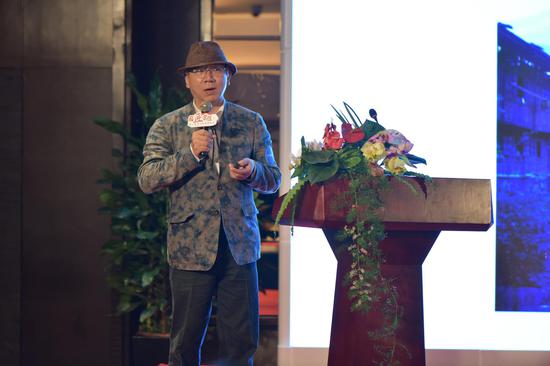中国台湾天染工坊创始人陈景林主题演讲《再现大地的色彩》