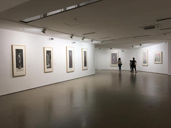 “新粉本——学院新方阵十年展工笔画学术单元”  展览现场