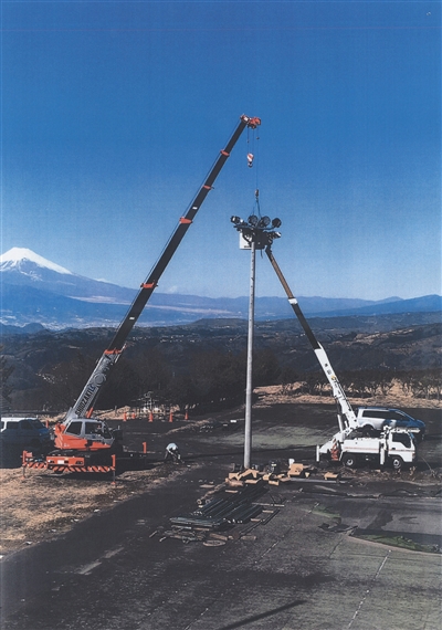 另外一座破土开工的崔如琢美术馆距离富士山不远。