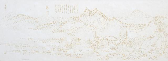 《有限与无限——感知的构成》NO9，向国华，50x134cm