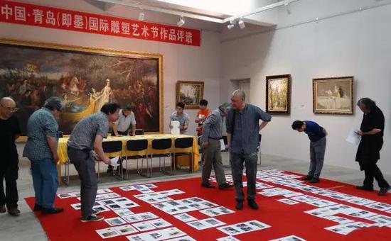 中国·青岛（即墨）国际雕塑艺术节评委挑选作品