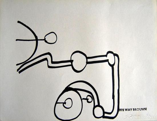 斯坦利·布朗，这条路布朗(1), 1962.