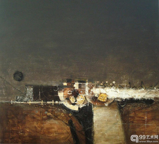 陈昊 惑NO.22 120×130cm 布面油画 2009年