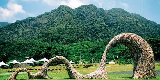 与自然对话|台湾东海岸大地艺术节驻地创作|海岸|作品_新浪收藏_新浪网