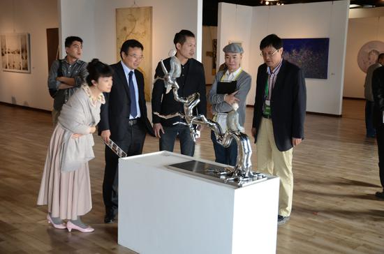 2014“青年艺术+”年度大展展览现场