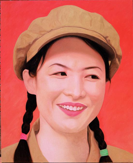 中国女孩1998 No.5,200×170cm