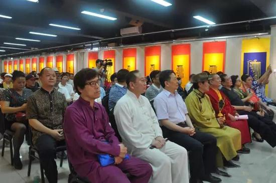 金刚法王梵文书法作品世界巡展北京第二站举办