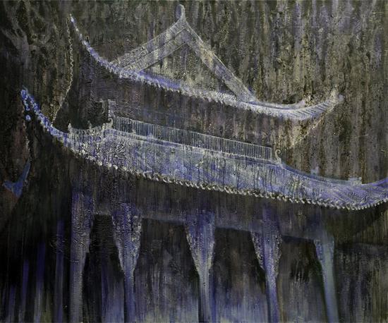 魏言 《青楼》 布面油画 200x160cm 2014