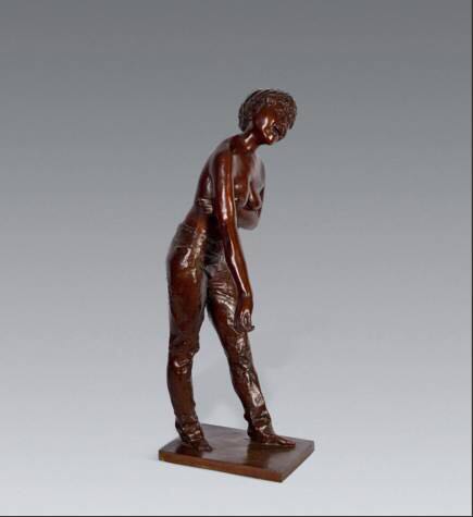 向京 《处女系列之三》 25×26×68cm 铸铜 2005
2016年北京保利春拍成交价23万元