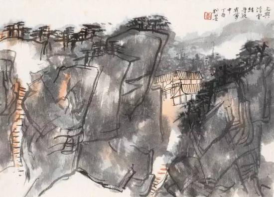 上与浮云结