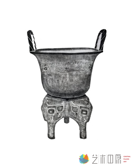 全形拓展品
兽面纹甗