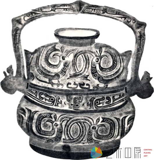 全形拓展品
凤鸟纹提梁卣