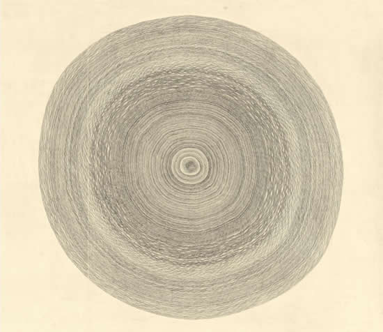 《天长地久》问道2012系列之一 80cmx80cm 2012年