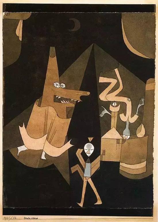 ޡ Paul Klee - Witch scene