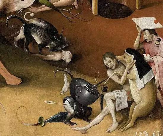 耶罗尼米斯·博斯Hieronymus Bosch - 人间乐园（局部）