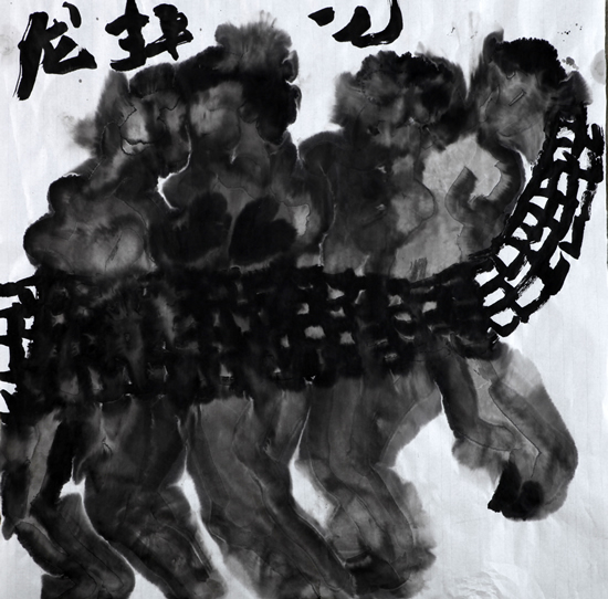 龙,2016,69 X 69 CM