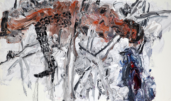 The Picnic 草地上的午餐3 2017 92 x 152 cm