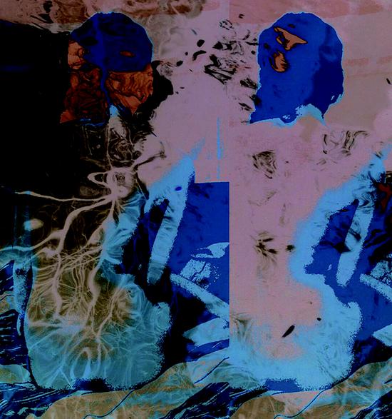 韦宏山-《青梦》系列之一 合成影像 100×100cm 2016