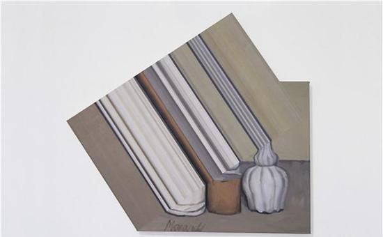 叶江-《Extended Morandi》-90×100cm-布面油画-2016