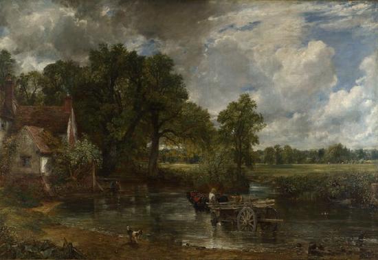 John Constable； The Hay Wain