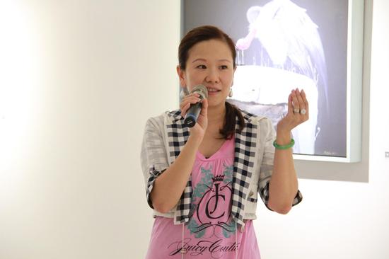 iSGO 集团的CEO Maria女士致辞