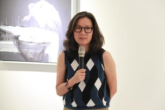 广州美术学院教授、策展人樊林发言