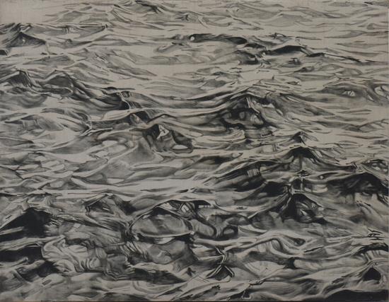 2012，《山-水》，布面油画，140X180cm（5） 