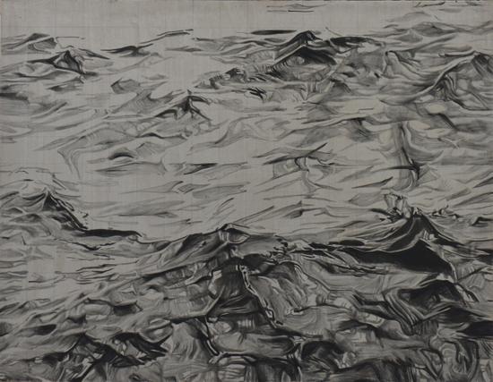 2012，《山-水》，布面油画，140X180cm（4） 