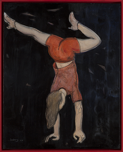 《杂与技4》80X100cm 布上油画 2017