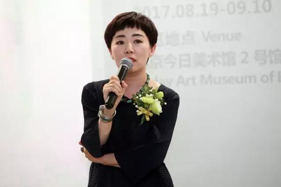 知名女艺术家、中央美术学院建筑学院教授、硕士生导师陈曦女士致辞