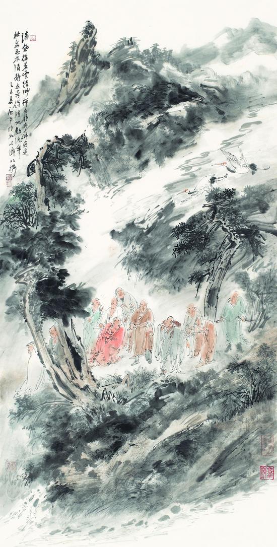 寻得胜境数流年68cm-136cm,2015