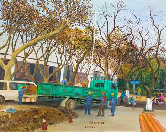 2016施工中的五卅路80X100