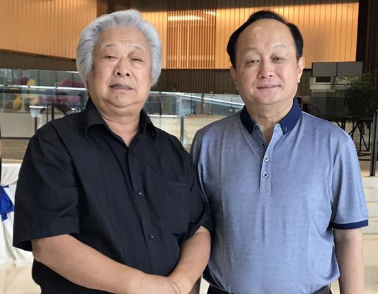 国家产业技术创新战略(培育)联盟秘书长孙小林与孙院士交流