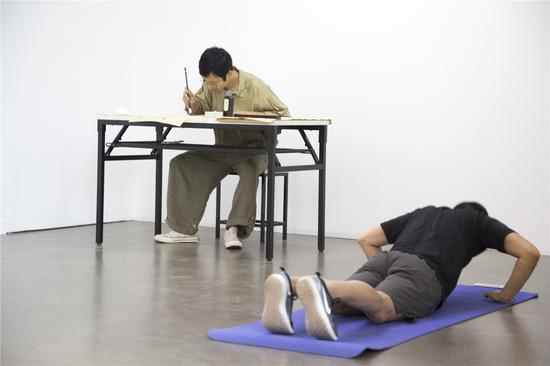 展览现场