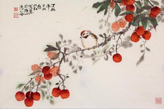 徐月红《硕果累累》68×45cm