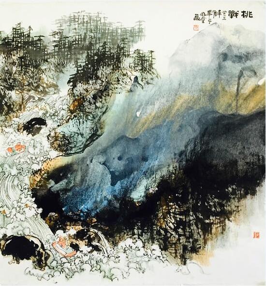 挑战 75x71cm 2013年