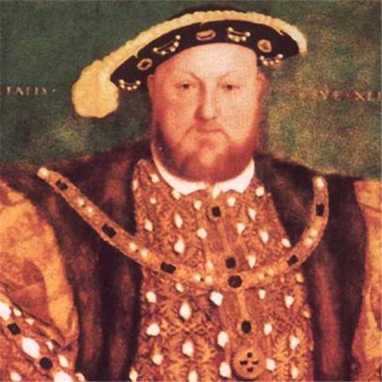 亨利八世肖像，木板油画，荷尔拜因