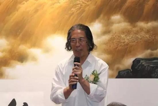 中国美术家协会理事、理论委员会副主任刘曦林致辞