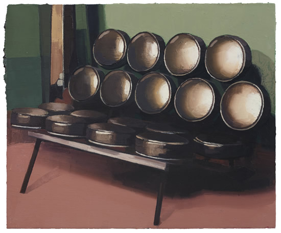 张业兴 Zhang Yexing《Untitled-2017-04.06》50cmX63cm，布面油画 oil on canvas，2017