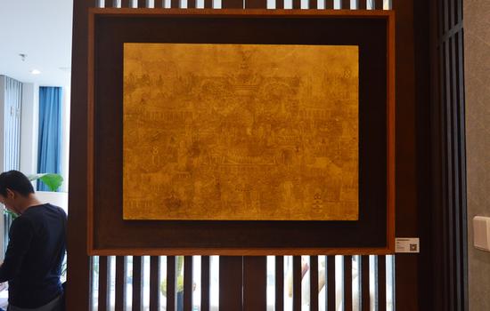 展览现场 曾扬作品